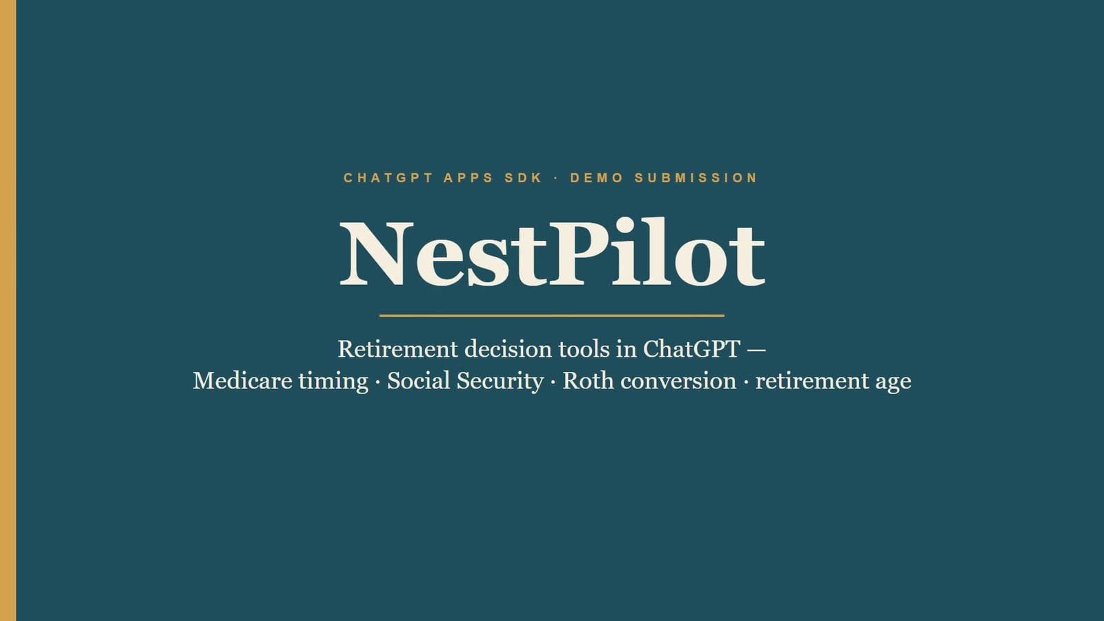 NestPilot running inside ChatGPT